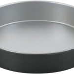9-Inch Round Cake Pan, Chef's Classic Nonstick Bakeware, Silver, AMB-9RCK