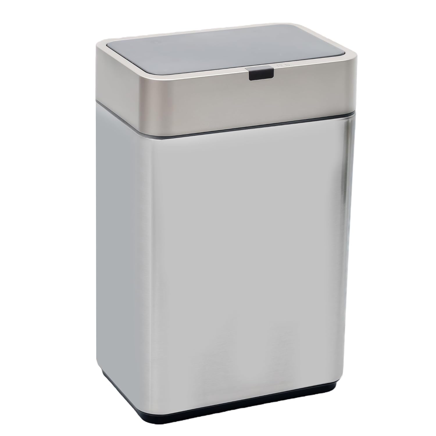 51Jh7DGvsKL._SL1500_.jpg 2.4 Gallon / 9L Small Motion Sensor Trash Can, Stainless Steel Automatic Trash Bin, Touchless Small Electric Garbage Can for Bathroom, Bedroom, Under Desk, Silver (2 AA Required) - Image 1