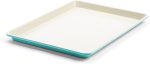 Bakeware 18” x 13” Half Cookie Sheet Baking Pan, Non-Toxic PFAS-Free Healthy Ceramic Nonstick, Oven Safe to 450°F, Easy Release, Even Heating, Easy Clean, Turquoise
