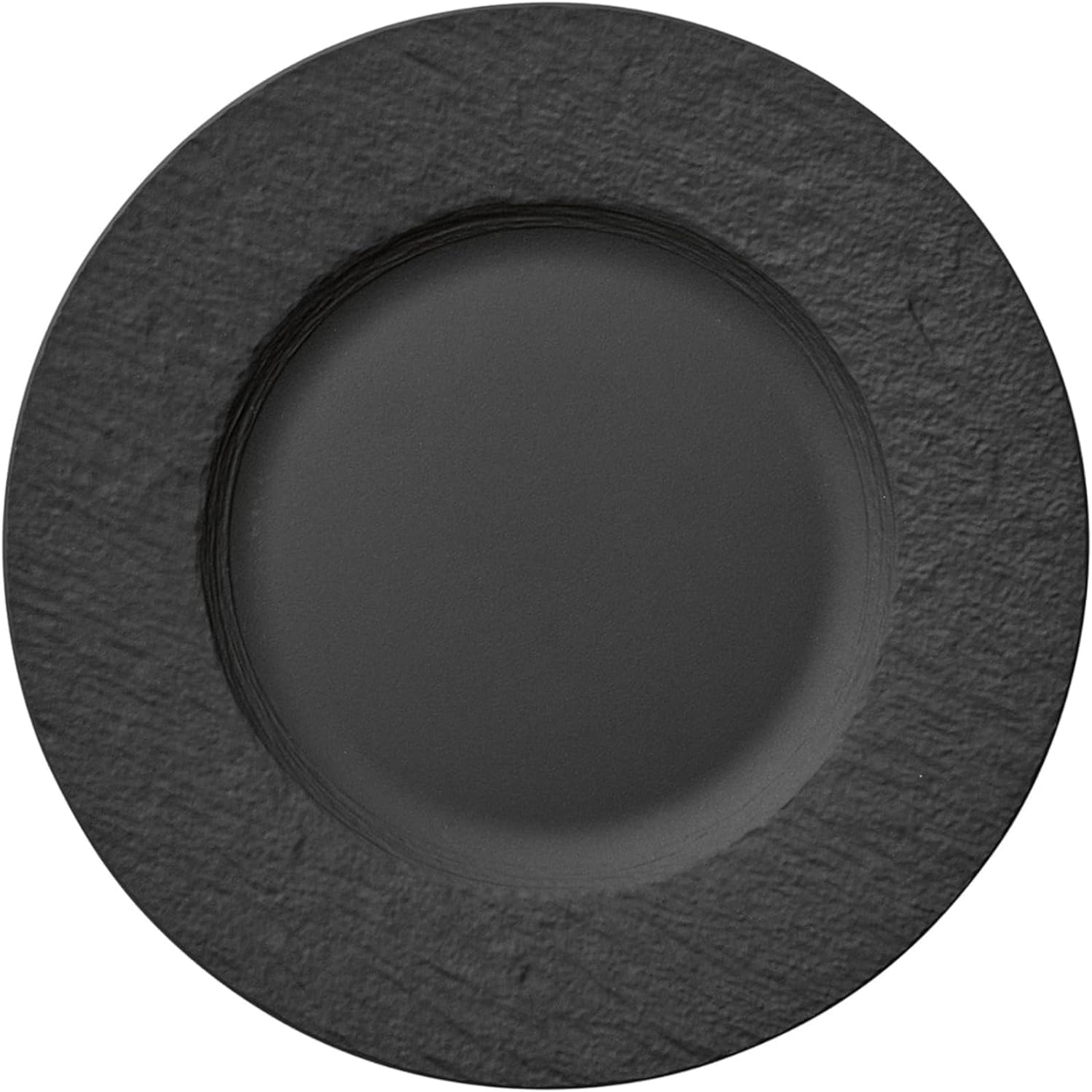 61tA2Zl91L._AC_SL1500_.jpg Dinner Plate, 10.5 in, Premium Porcelain, Black - Image 1