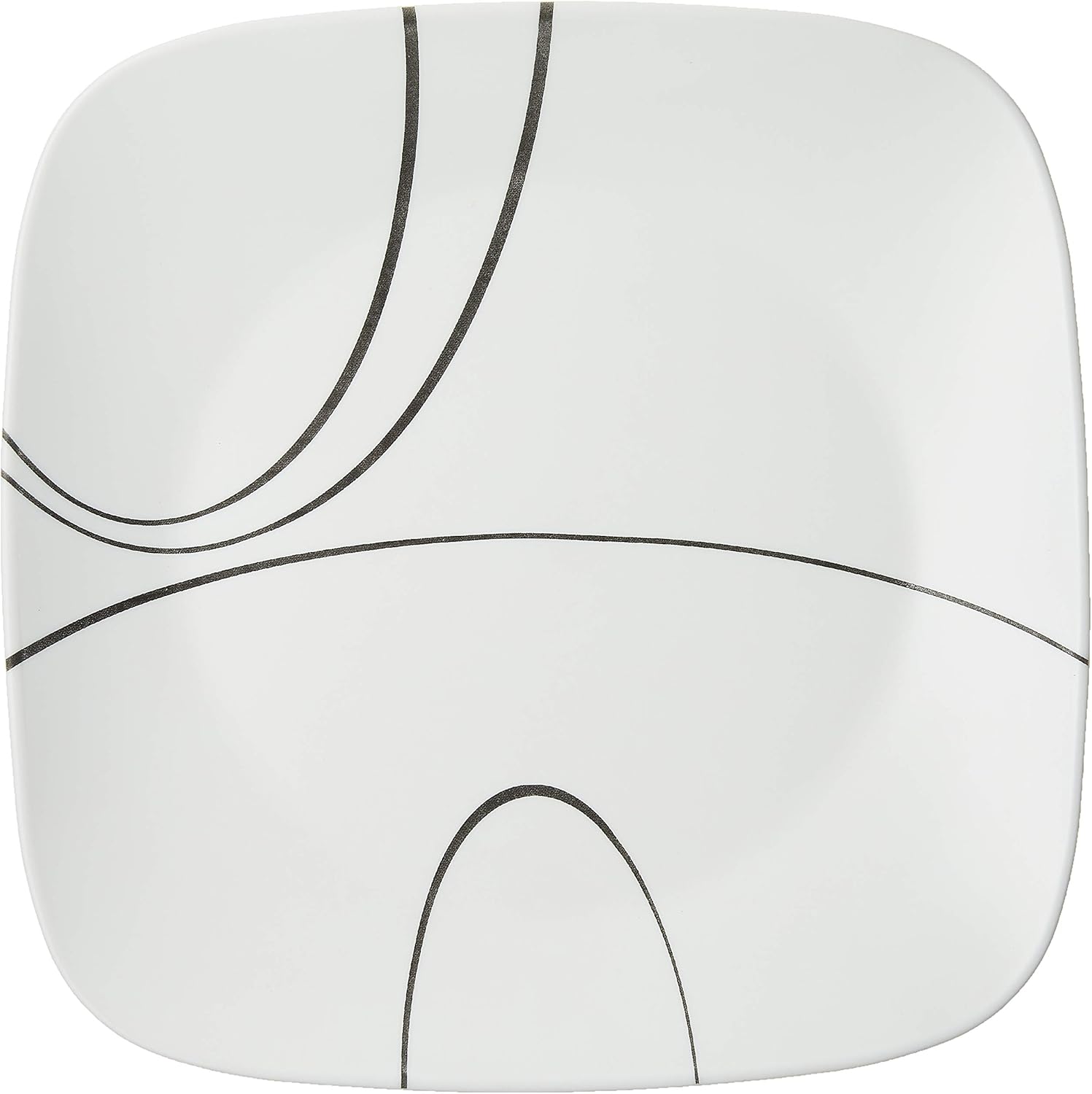 71Oc5ZB-8L._AC_SL1500_.jpg Square Simple Lines Dinner Plate Set, 6 Pack - Image 1